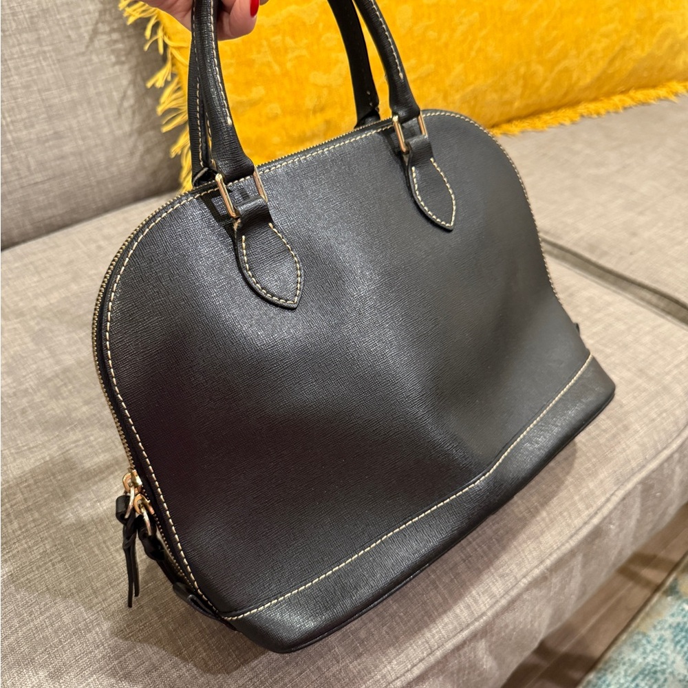 Dooney & Bourke Black Satchel Bag - Picture 8 of 10